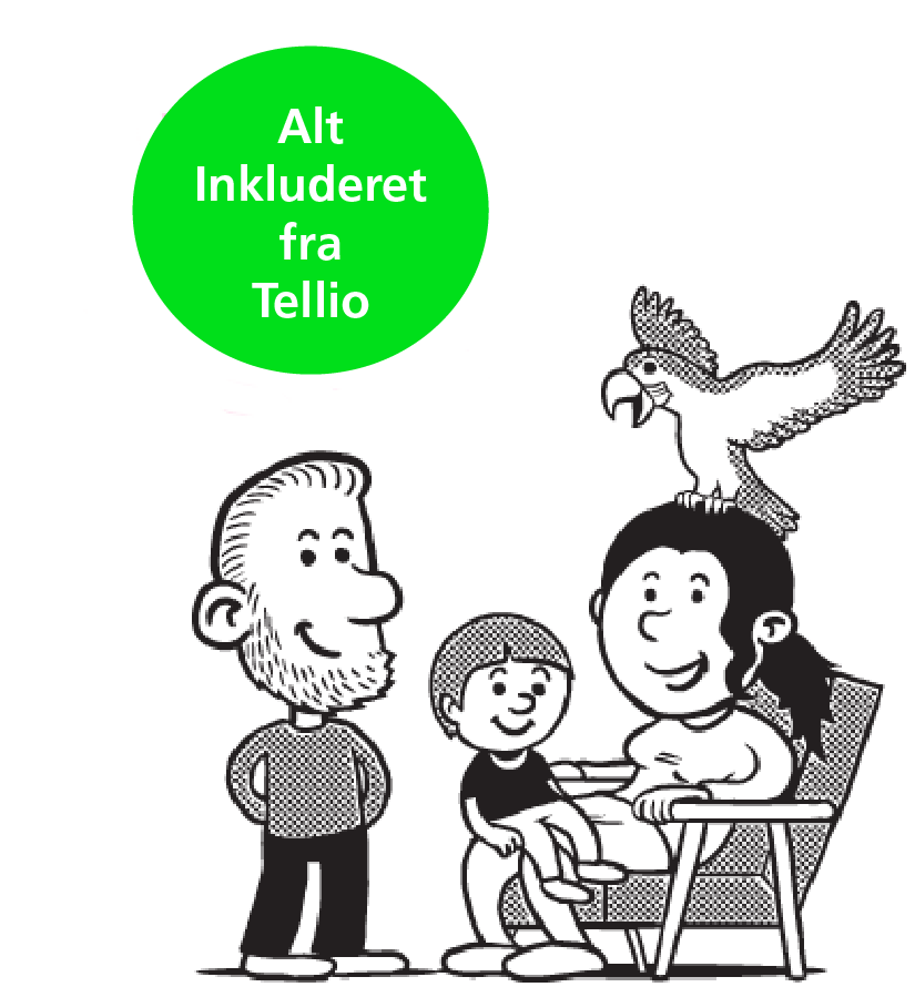 Alt Inkludert fra Tellio - Kostnadsfrit ut året!